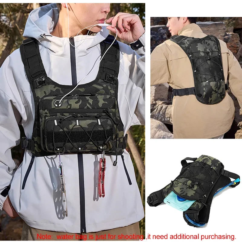 Running Chest Pack Hydration Vest
