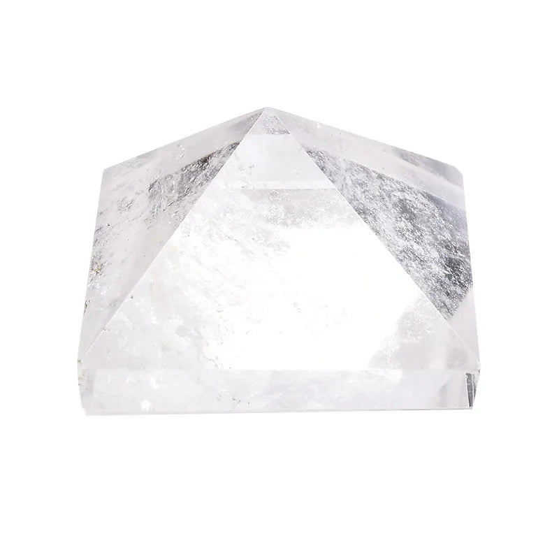 Natural Clear Quartz Pyramid