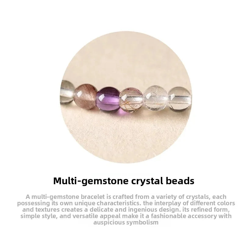 Rainbow Crystal Bracelet