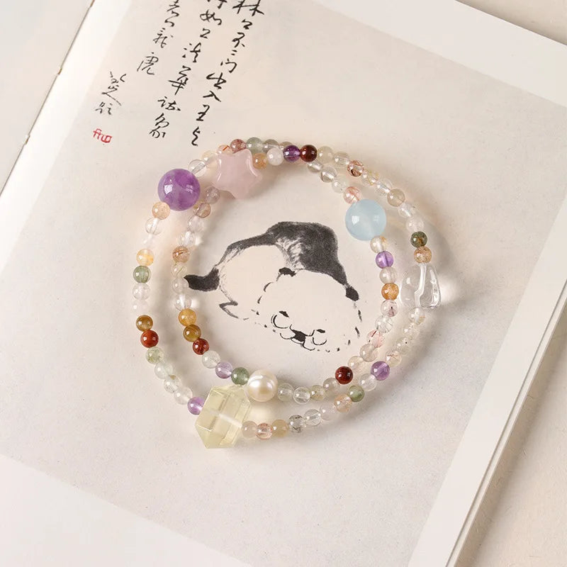 Rainbow Crystal Bracelet