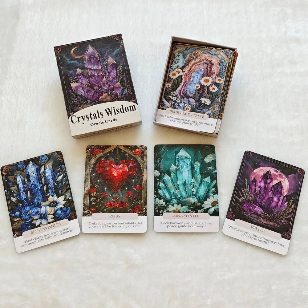 Crystal Wisdom Oracle Cards