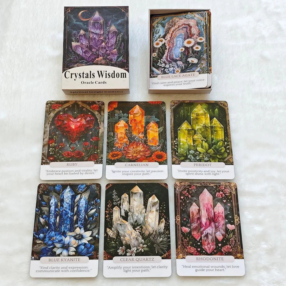 Crystal Wisdom Oracle Cards
