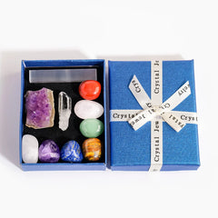 Natural Crystal Chakra Set