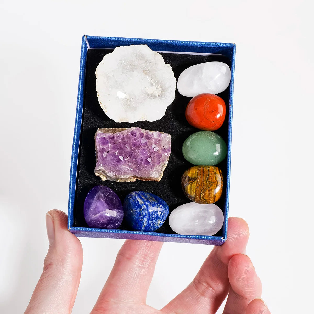 Natural Crystal Chakra Set