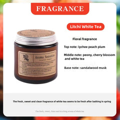 Аromatic Essential Oil Candle for Relaxation & Rituals