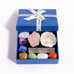 Natural Crystal Chakra Set