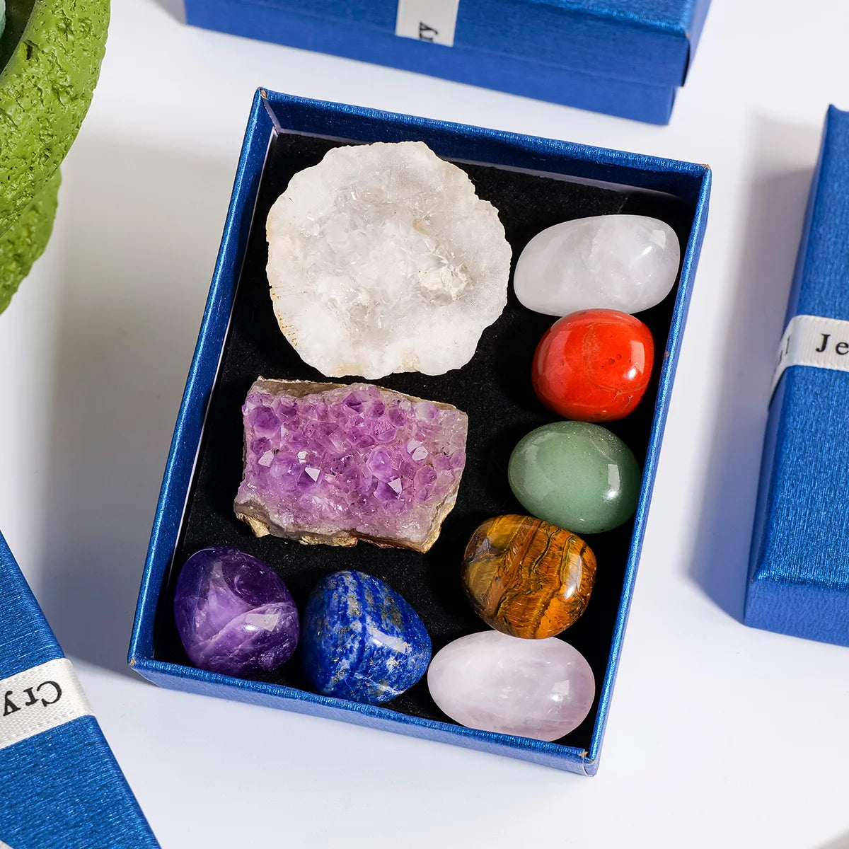 Natural Crystal Chakra Set